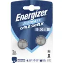 Energizer Pile bouton CR 2025 3 V 2 pc(s) 170 mAh lithium Ultimate Child Shield E304205903