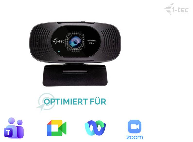 Webcam Full HD i-tec SOLOMON 200 1080p Business Webcam 1920 x 1080 Pixel-9