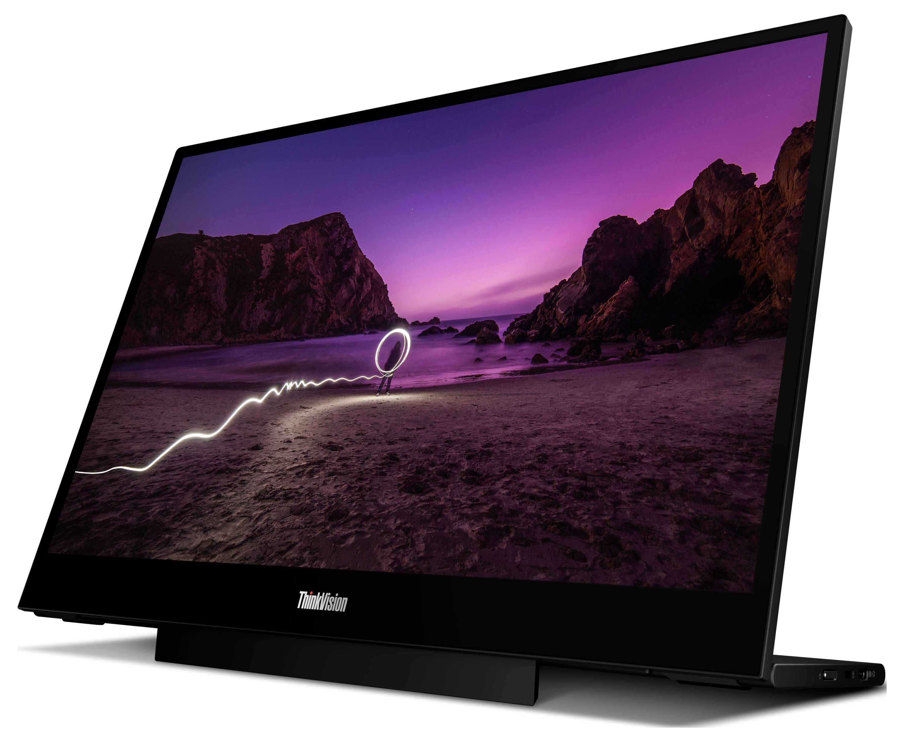 Moniteur LCD Lenovo ThinkVision M16 CEE B (A - G) 40.6 cm 16 pouces 16:10 8 ms-2