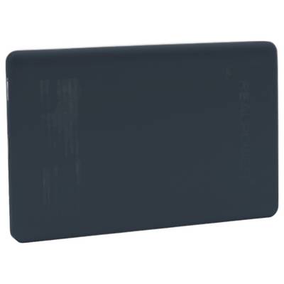 Étui ou housse rectangulaire bleu-vert foncé aux coins arrondis, présenté sur un fond blanc.