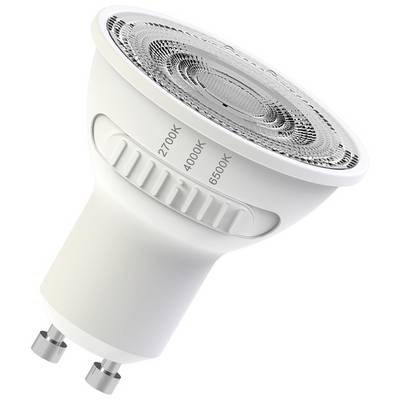 Ampoule de projecteur LED blanc ajustable avec cadran de rotation étiqueté 2700K, 4000K et 6500K