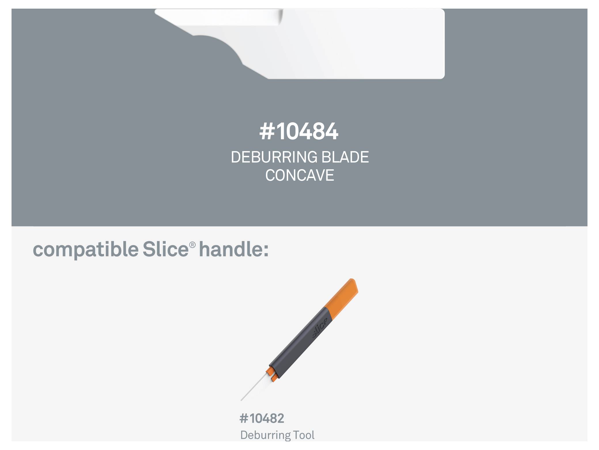 Slice 10484 Lame pour ébavureur Type (outil à ébavurer): D 1 pc(s)-6