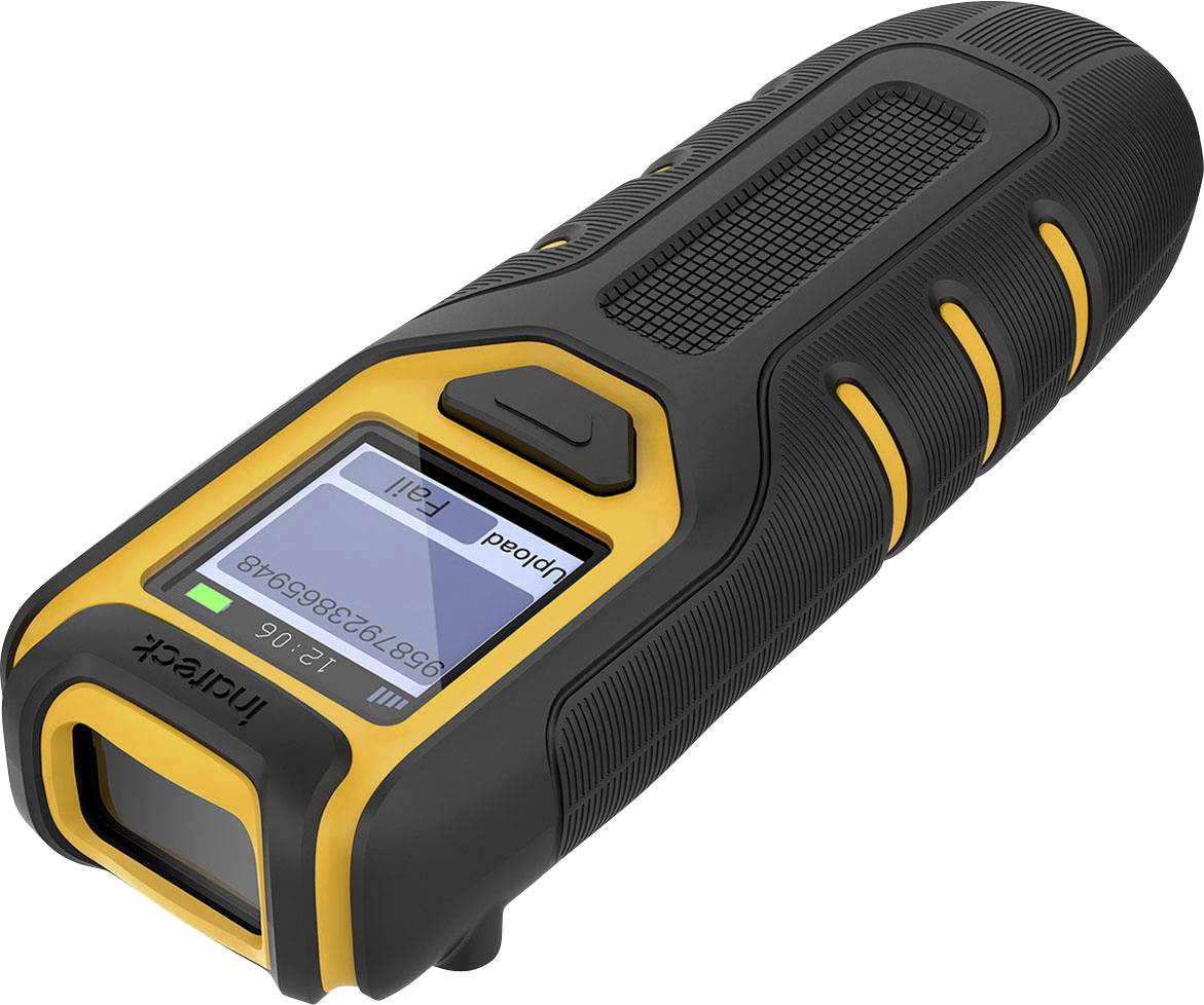 inateck Lecteur de code-barres sans fil 2D Bluetooth®, WiFi 2D, 1D imagerie Black, jaune scanner à main USB, Bluetooth