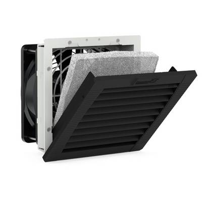 Pfannenberg PF 22000 24DC 54 9011 Ventilateur à filtre (l x H x P) 145 x 145 x 69 mm 1 pc(s)-4