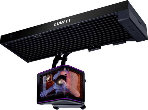 Lian Li HydroShift II OLED Curved 360 Fanless Système de refroidissement à l'eau pour PC