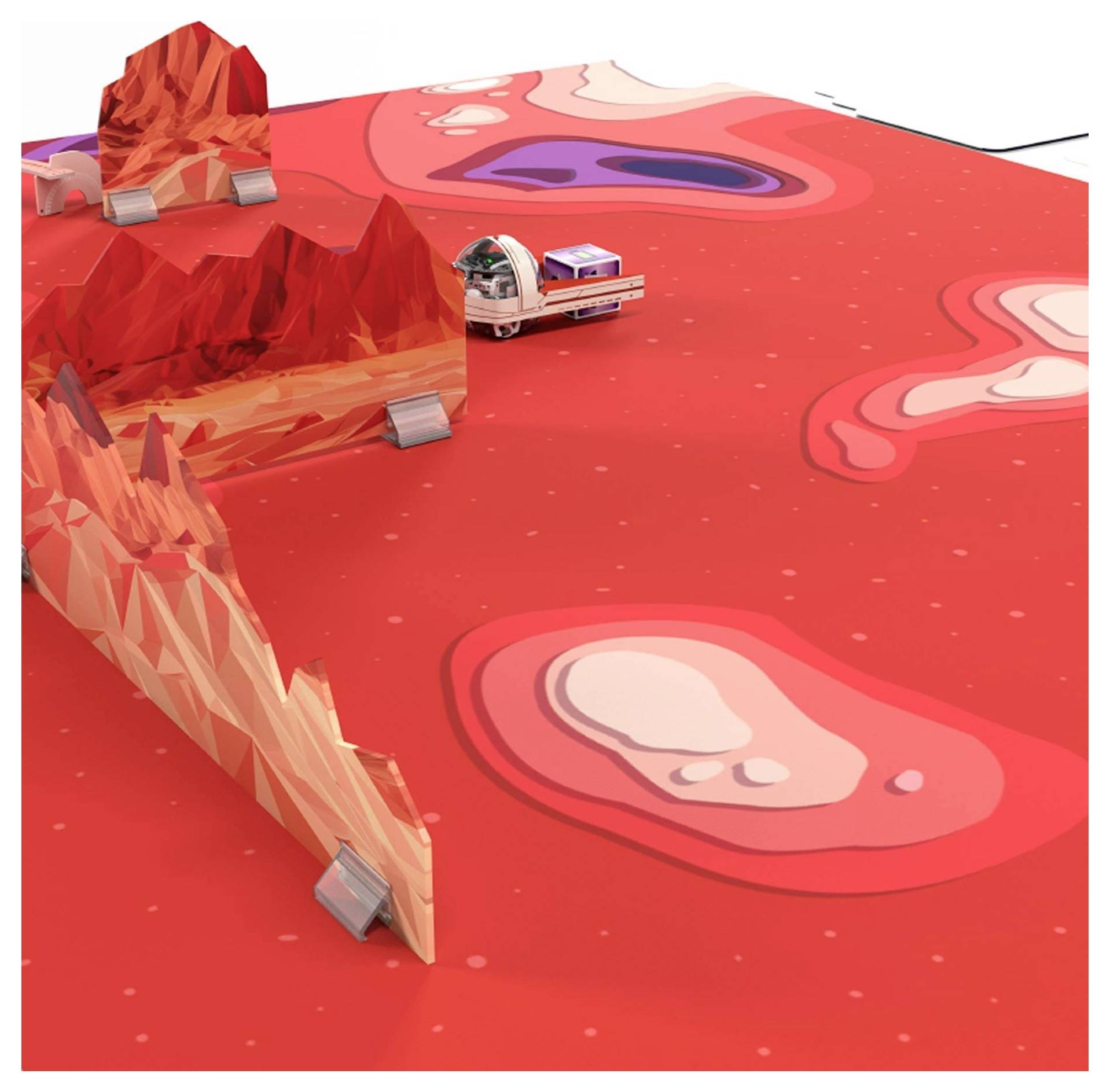 Ozobot Matte Mars Challenge Mat Carton-1