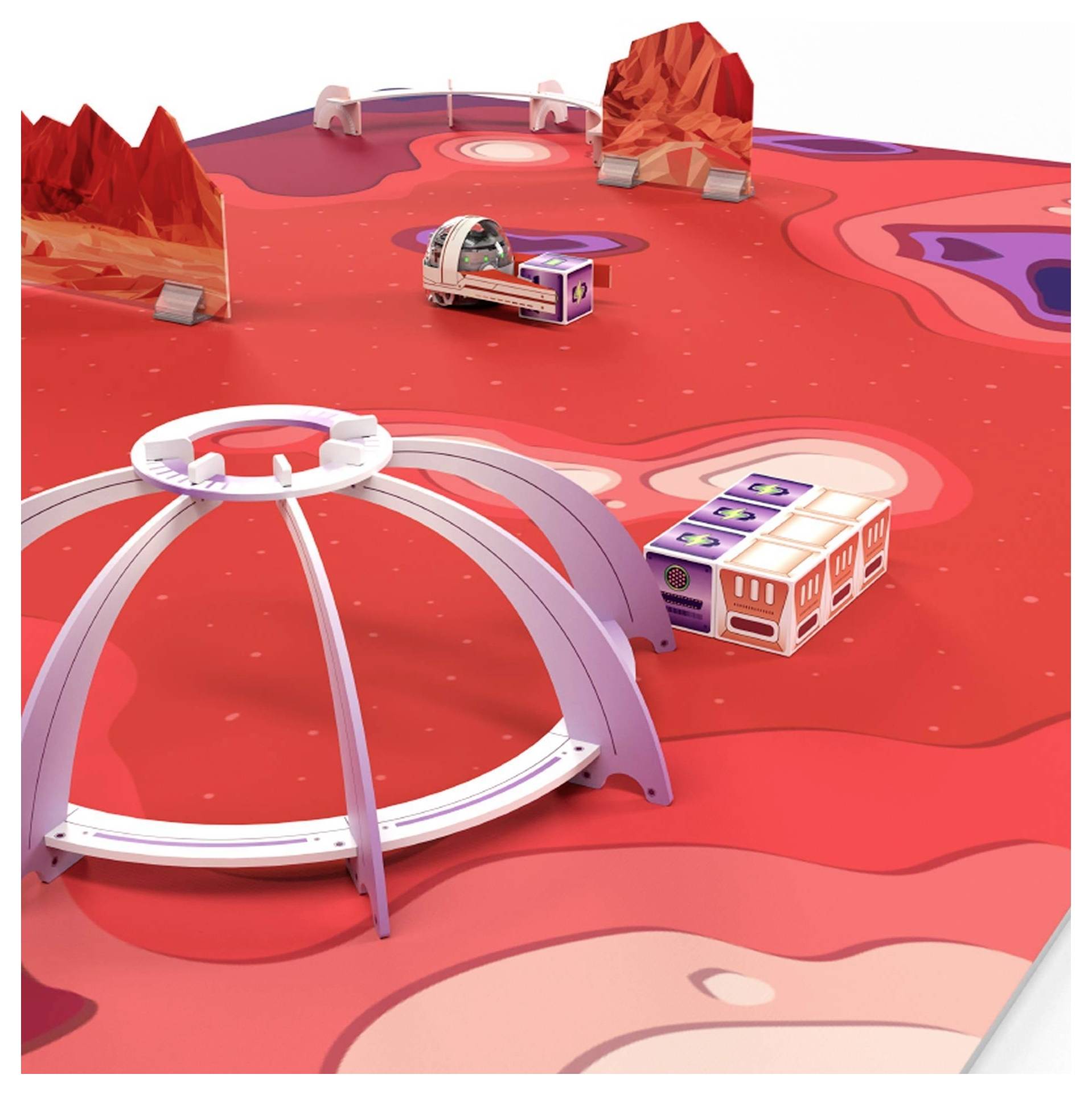 Ozobot Matte Mars Challenge Mat Carton-2