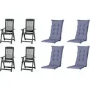 Progarden Tampa+Auflagen SET grü/ko X64450 Set de meubles de jardin