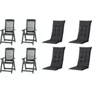 Progarden Tampa+Auflagen SET grü/bl X64451 Set de meubles de jardin
