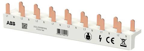 ABB 2CDL230180R1016 Rail de phase FlexLine 3P+N, 16 broches, 8 TE PSX3/16N Rail de phase gris 10 mm² 63 A 1 pc(s)-1