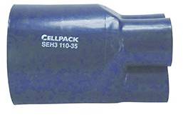 CellPack 166973 Pièce de dérivation thermorétractable 4 sorties 5 pc(s)-0