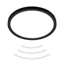 Briloner 7524415 MOVE Plafonnier avec détecteur de mouvements LED LED 15 W noir