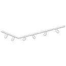 Briloner Système d'éclairage complet sur rail monophasé GU10 blanc