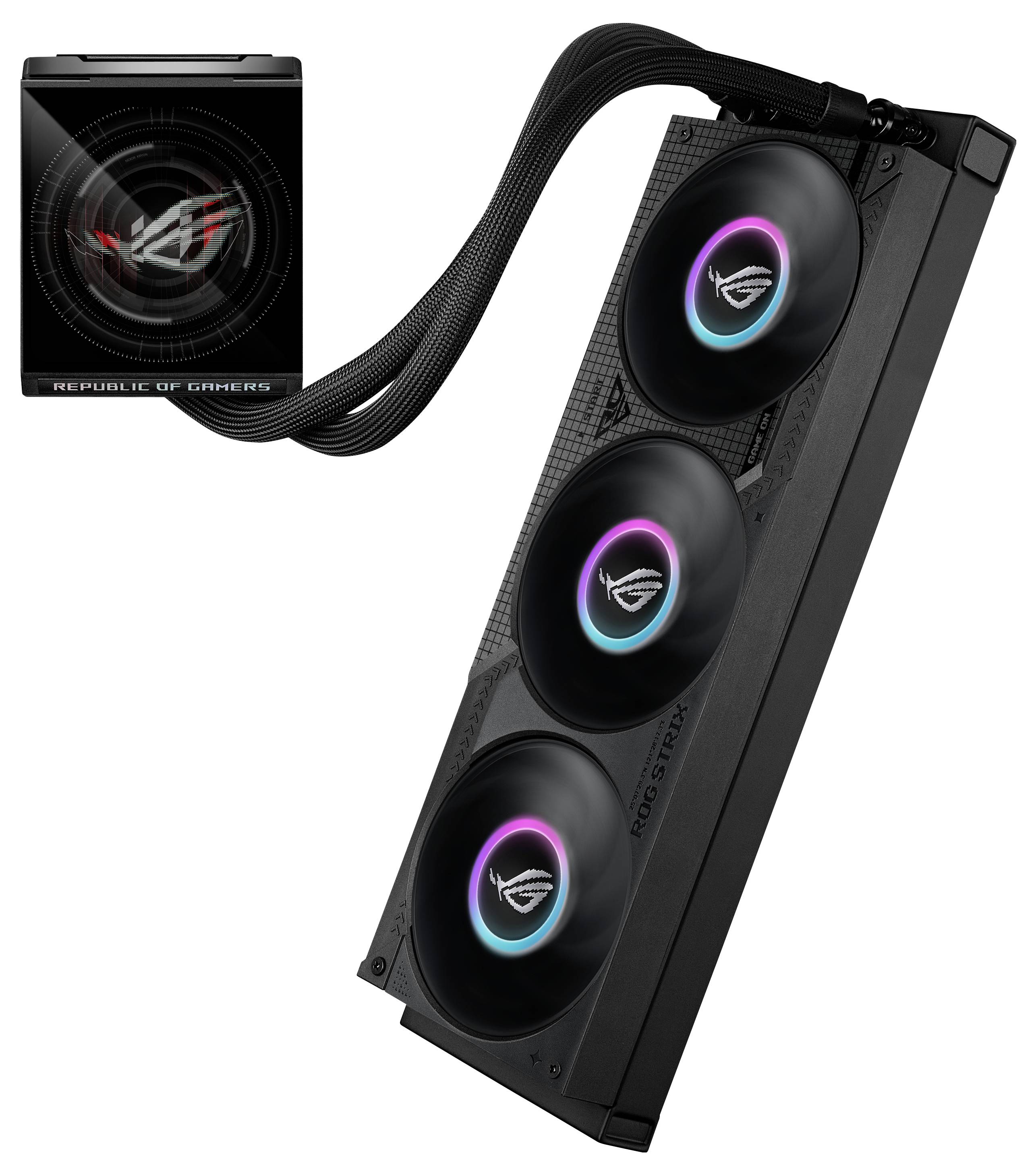 Asus ROG Strix LC IV 360 ARGB LCD Kit de refroidissement à l'eau-6