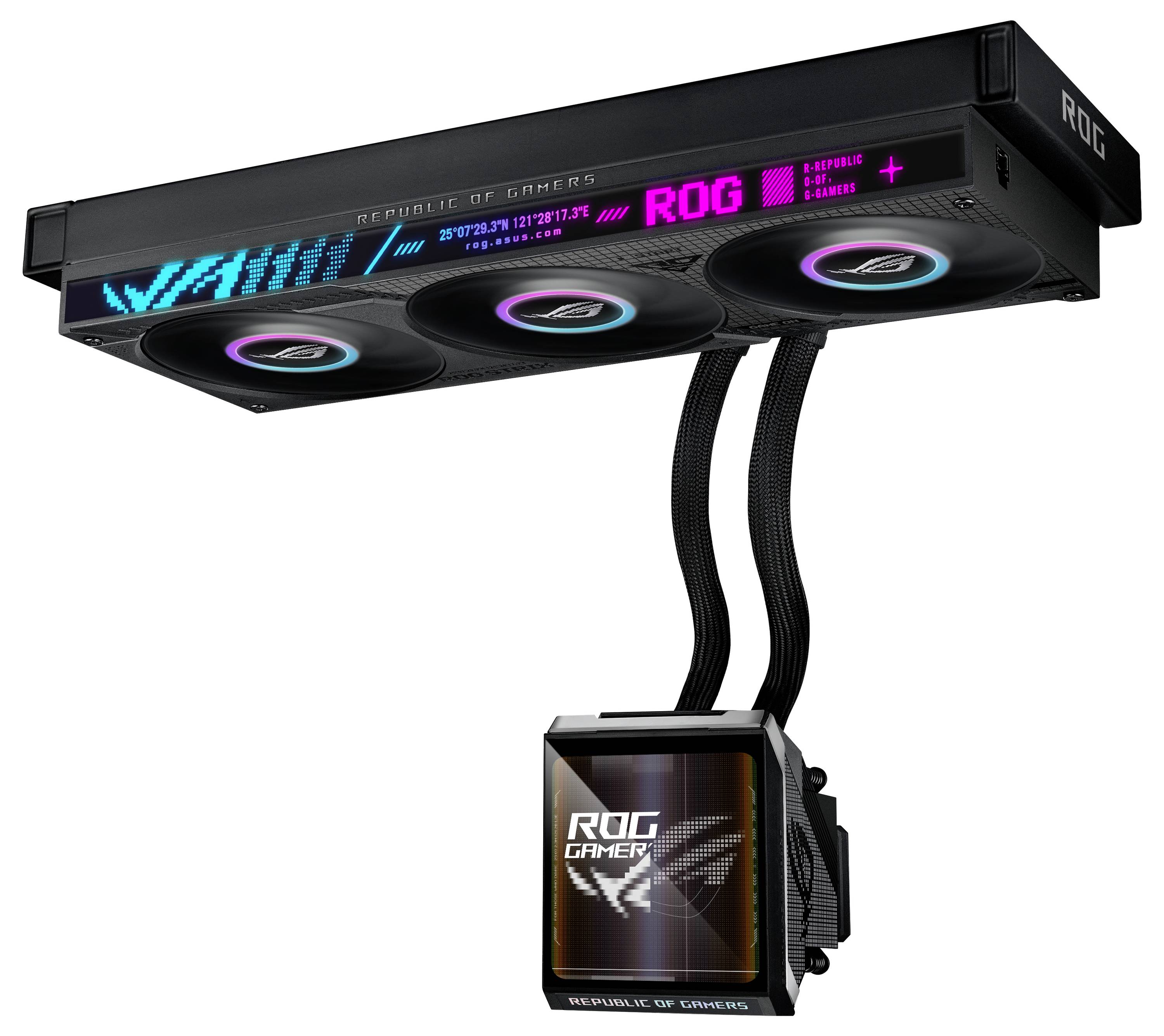 Asus ROG STRIX SLC IV 360 ARGB LCD Kit de refroidissement à l'eau-3