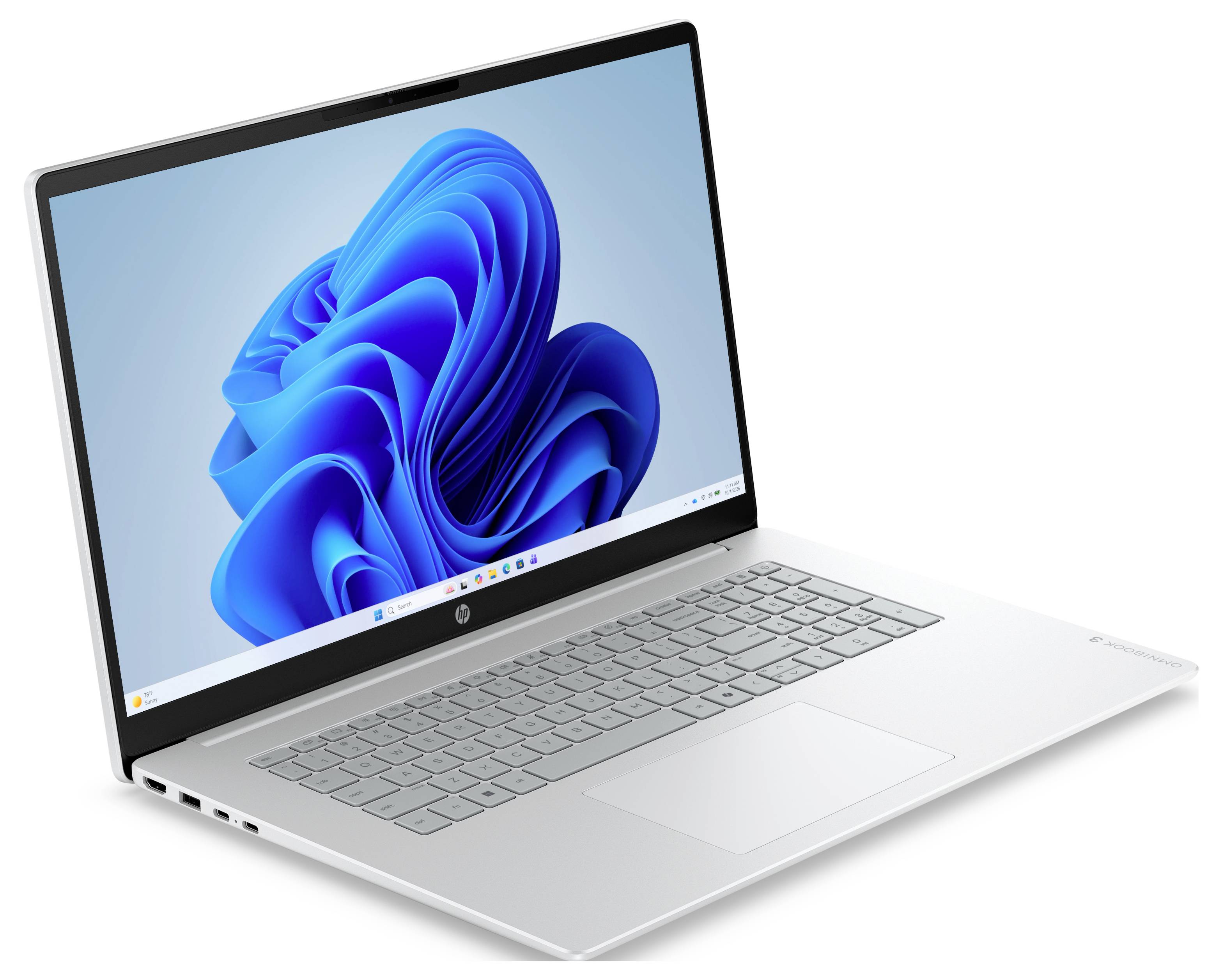 HP Notebook 43.9 cm (17.3 pouces) Full HD 7520U 8 GB RAM 512 GB SSD allemand, QWERTZ AMD AMD Radeon Graphics E11B8EA-5