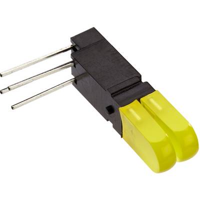 Mentor Élément LED rouge 2.5 x 5 mm 80 mcd 100 ° 20 mA 2 V-0