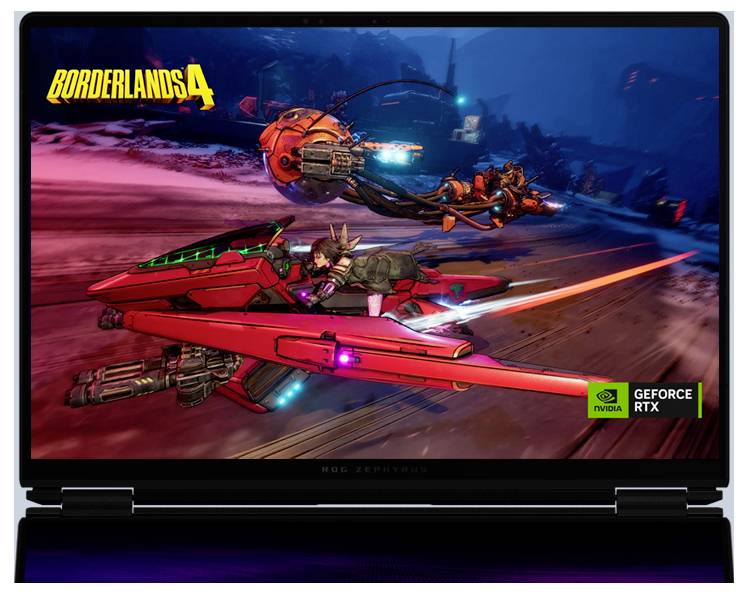 Asus Ordinateur portable de gaming 40.6 cm (16 pouces) 3K 386H 24 GB RAM 2 TB SSD allemand, QWERTZ Intel Graphique Intel-10