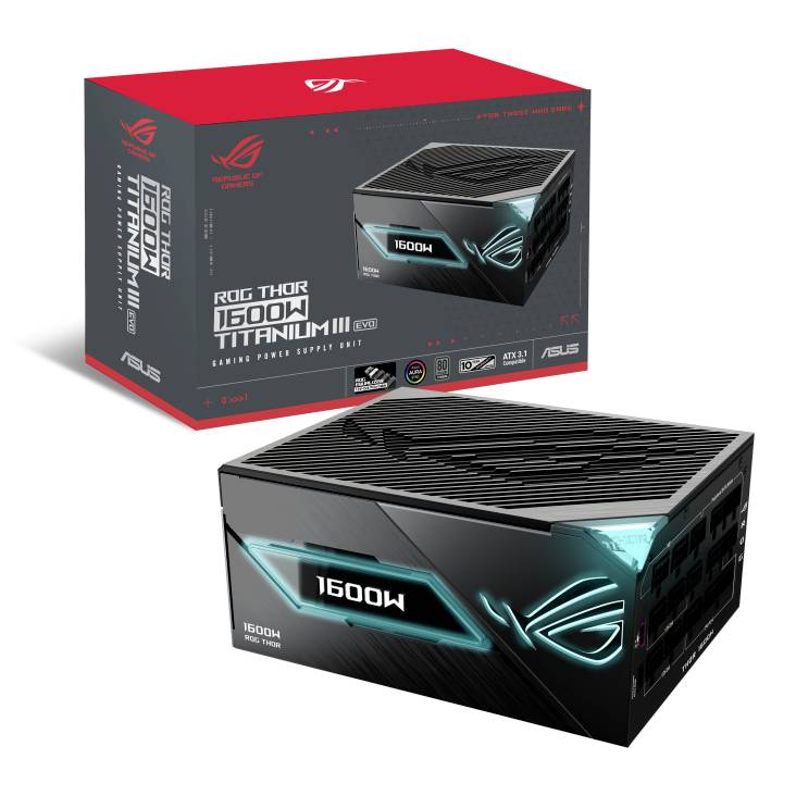 Asus ROG-THOR-1600T3-GAMING-EVO Alimentation PC 1600 W ATX 80PLUS® Titanium-0