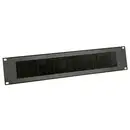 Adam Hall RACK PAN 02 BRUSH Plaque aveugle 19 pouces 2 UH acier