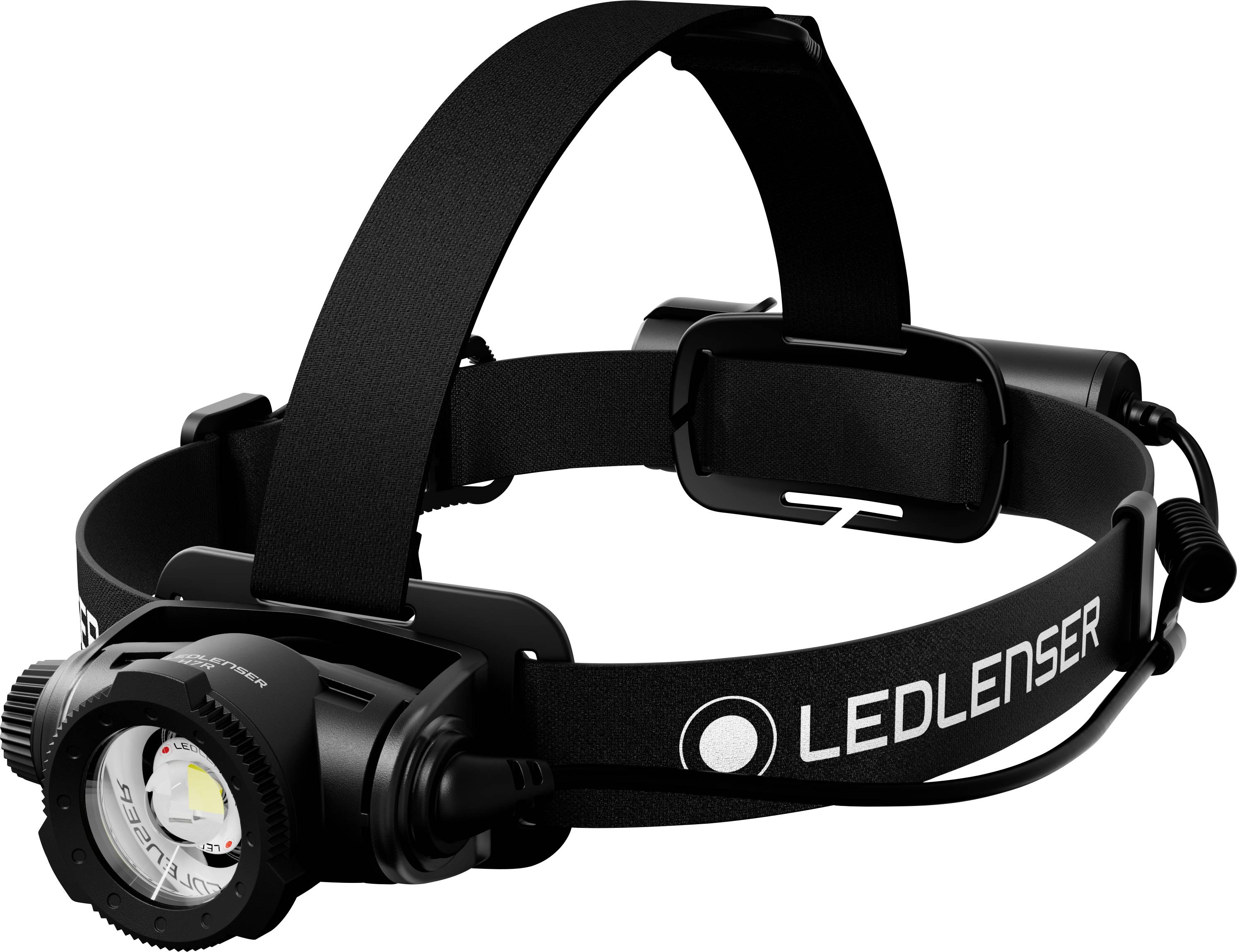 Lampe frontale LED Ledlenser H7R à batterie 1200 lm 4 h 503221