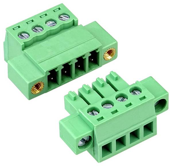 Donau Elektronik HNS381-02 Connector (male) Nbr de rangées 1 PA66, laiton, acier 8 A 300 V