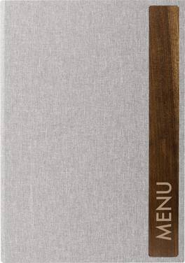 Sigel Chemise pour menu SM222 gris clair, marron 1 pc(s)