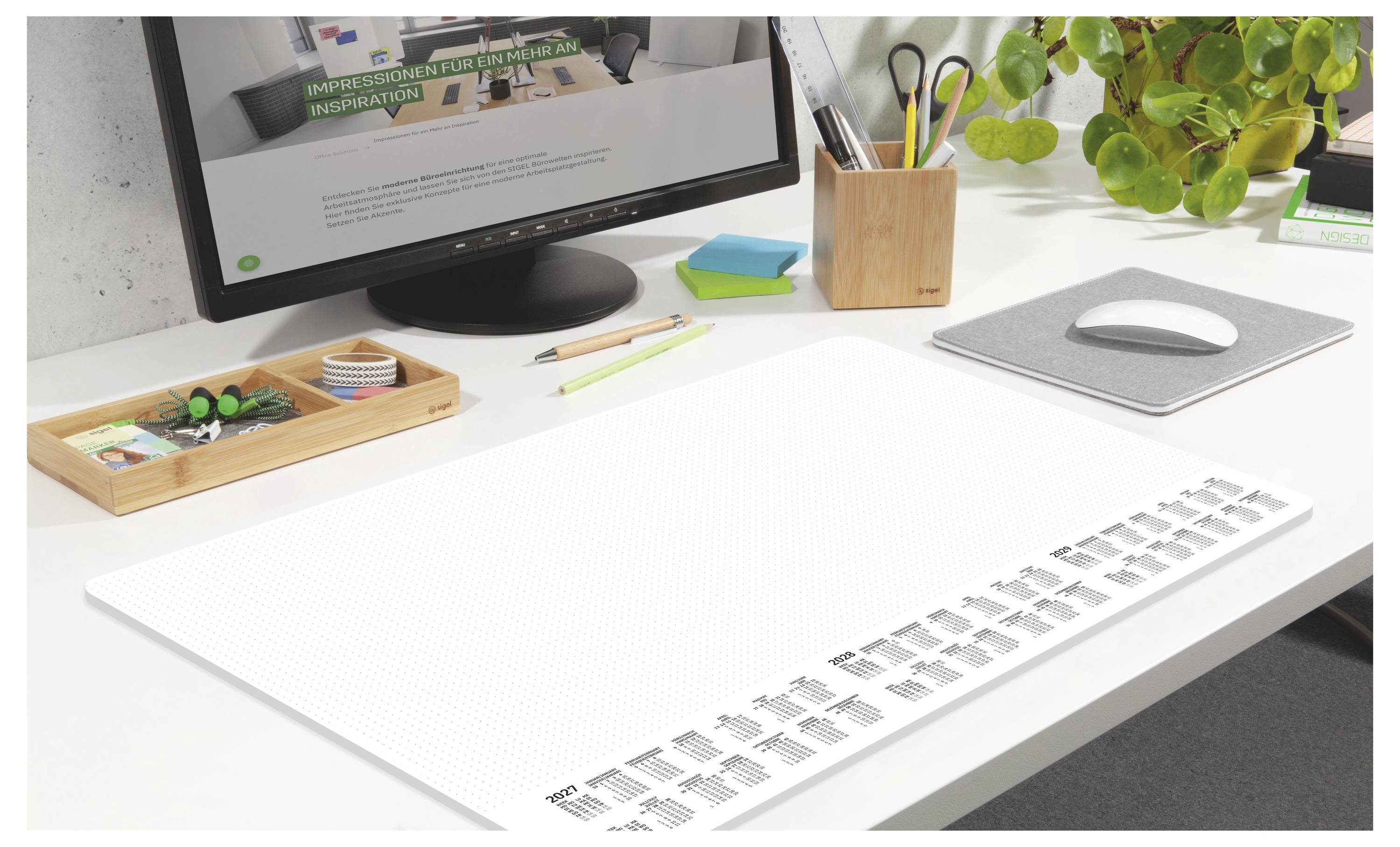 Sigel H7301 H7301 Sous-main calendrier 3 ans (l x H) 59.5 cm x 41 cm-3