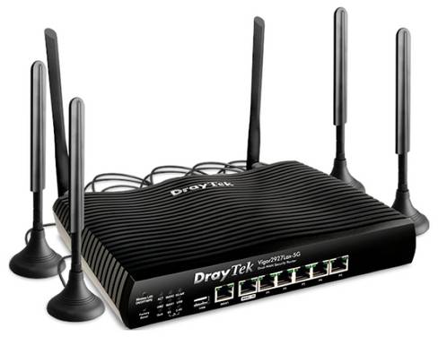 Draytek Vigor 2927L-5G Routeur LAN avec modem Modem intégré: 5G, LTE, UMTS