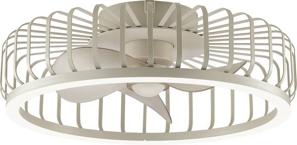 Brilliant G80920/09 LED Deckenleuchte Ventilator 48 cm beige Plafonnier LED avec ventilateur LED  CEE: E (A - G) 36 W beige