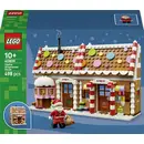 40809 LEGO® ICONS™ Maison en pain d'épice; jouets pour enfants de Noël avec figure de père Noël