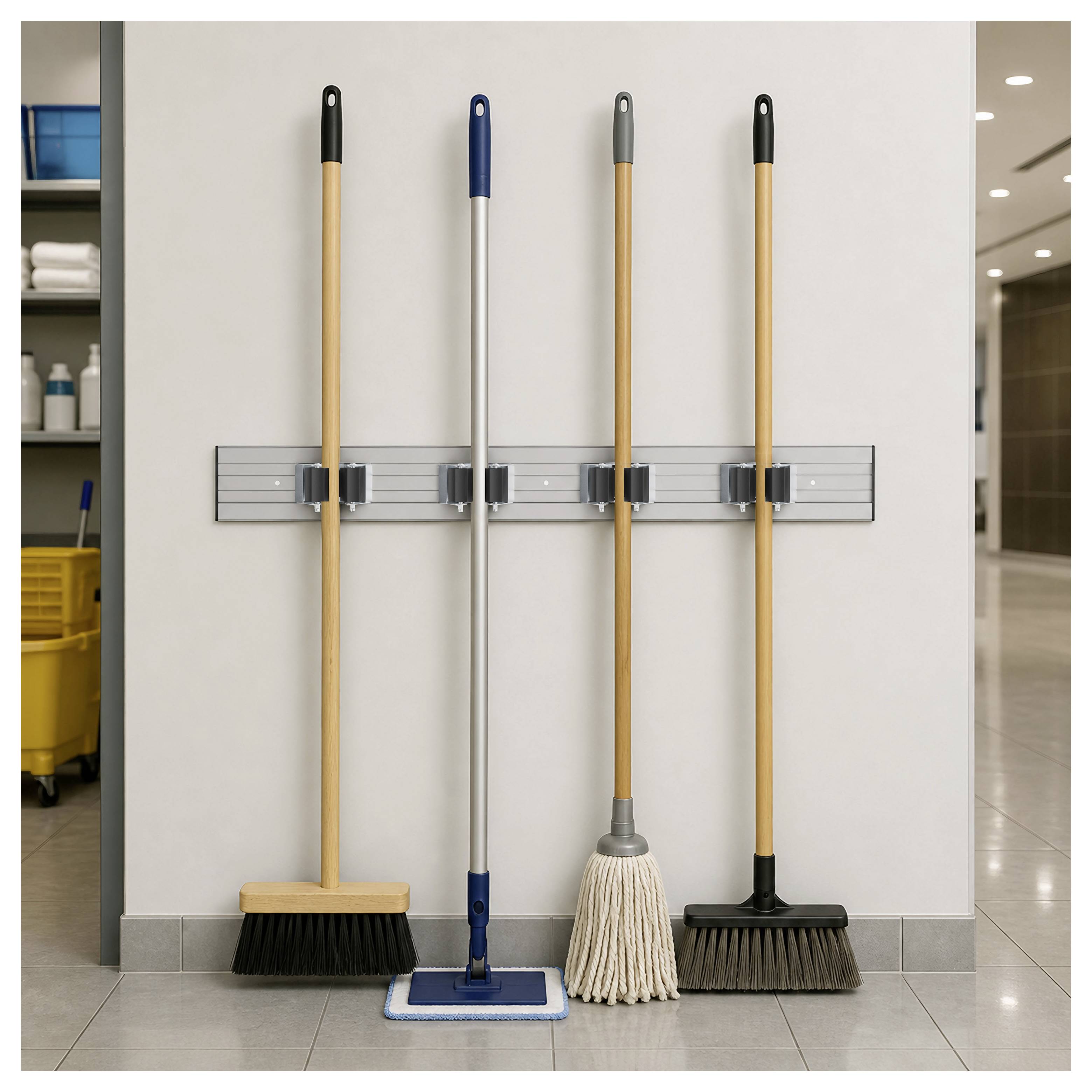TOOLCRAFT TO-11386254 Porte-outils TOOLCRAFT avec rail 4 pièces (L x l x H) 480 x 43 x 53 mm 1 pc(s)-7