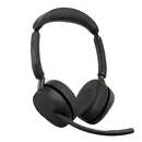 Jabra Evolve3 65 Stereo, LINK 390a, MS Micro-casque supra-auriculaire Bluetooth noir