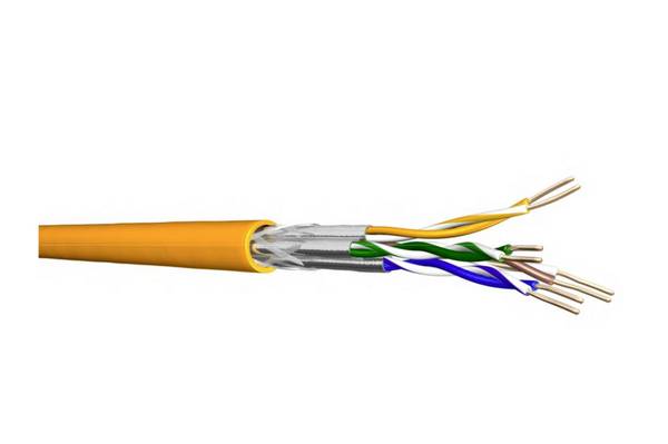 DRAKA 60011603 Câble réseau CAT 7 S/FTP  orange 500 m