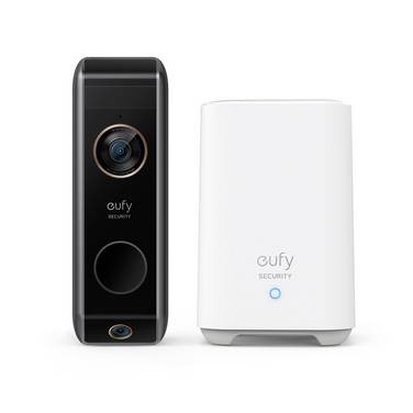 eufy      Interphone vidéo  sans fil  Module d'interphone    noir, blanc