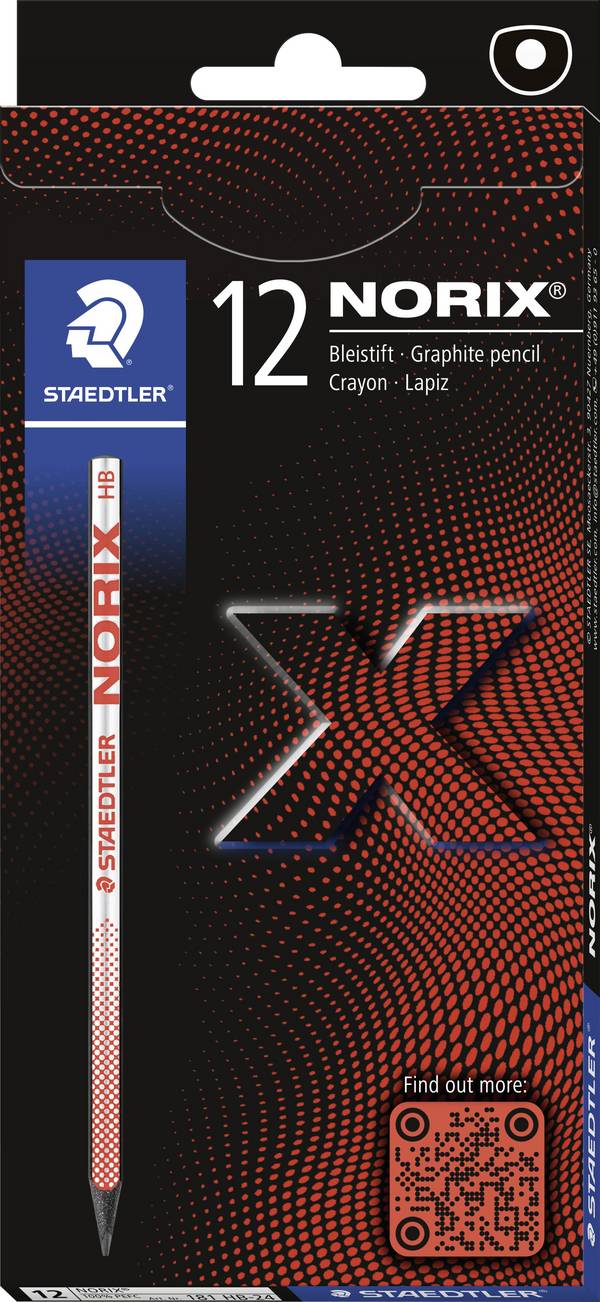 Staedtler Bleistift NORIX HB 100% PEFC 181 HB-24 Crayon à papier  12 pc(s)