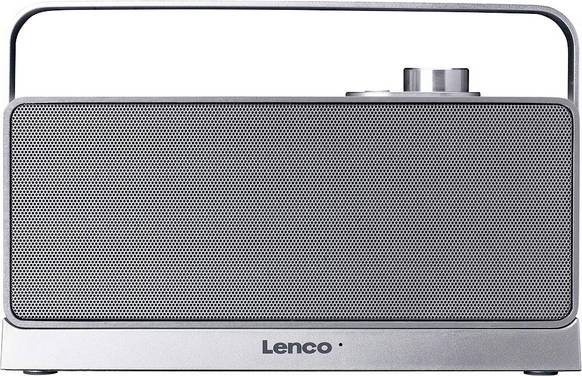 Lenco WTVS-100SI Enceinte TV AUX, portable argent