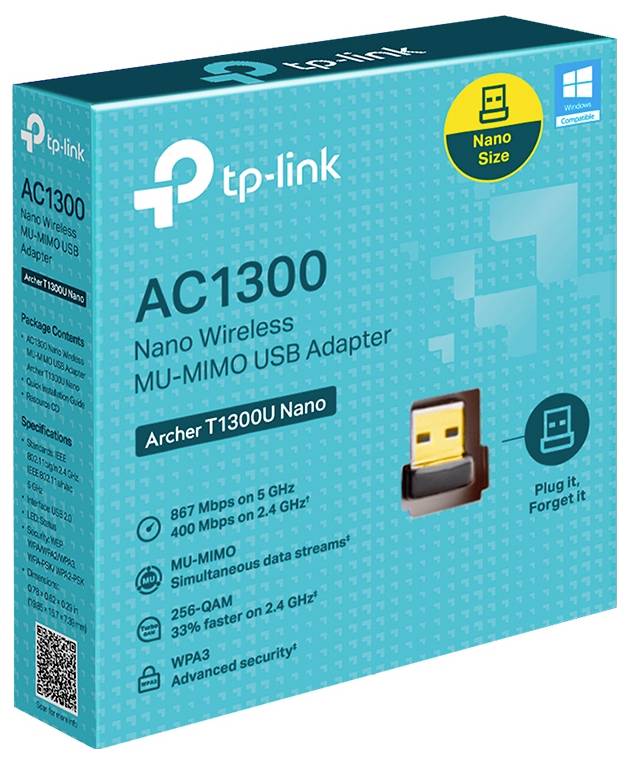 Adaptateur Wi-Fi TP-LINK Archer T1300U Nano V1 WiFi-2