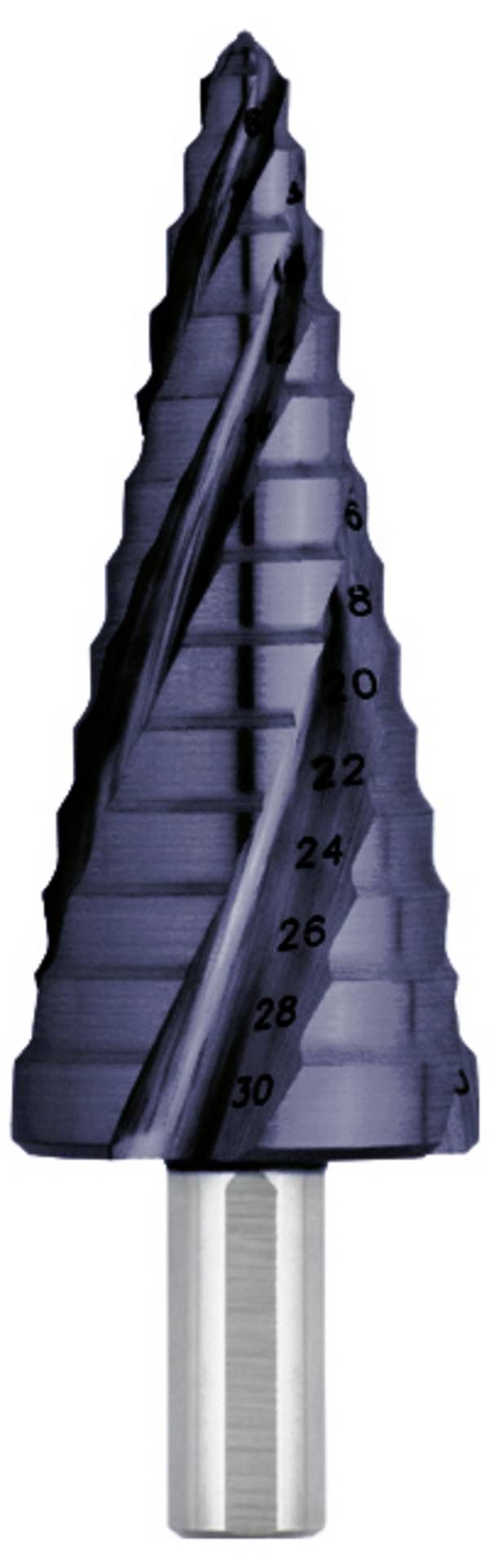 Exact 07063 Advanced LINE HSS TiAIN Foret étagé    TiAIN  tige à 3 surfaces 1 pc(s)