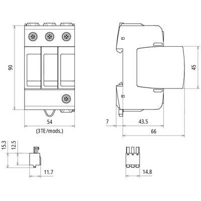 DEHN 943306 Limiteur de surtension 1 pc(s)-0