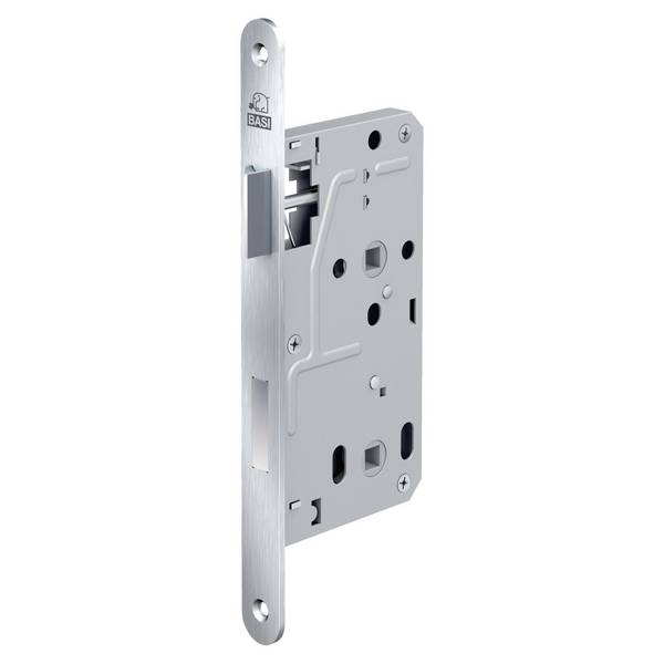 Basi 9290-5510 Serrure de porte de chambre à insérer acier inoxydable, aluminium