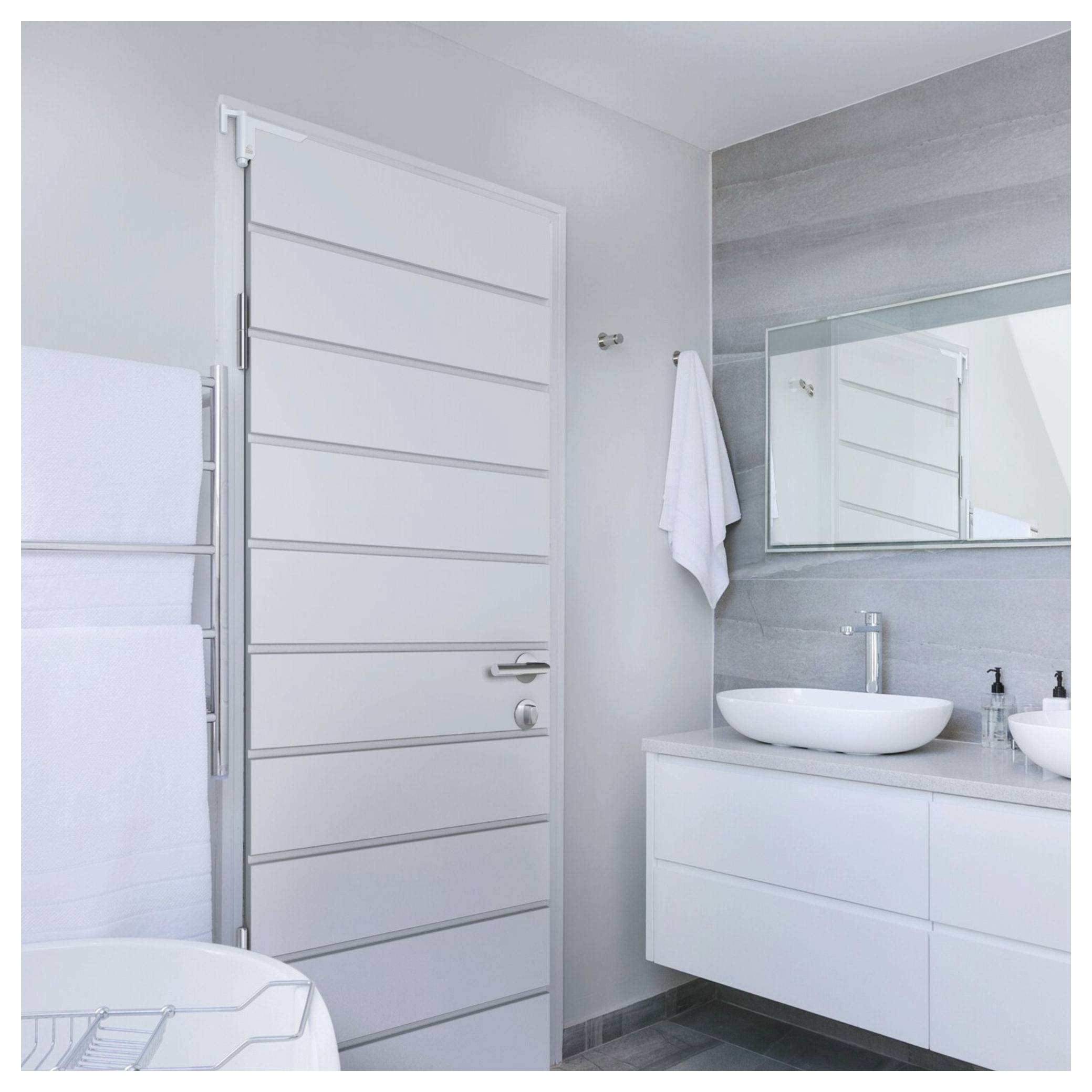 Basi 1460-0101 Ferme-porte blanc-2