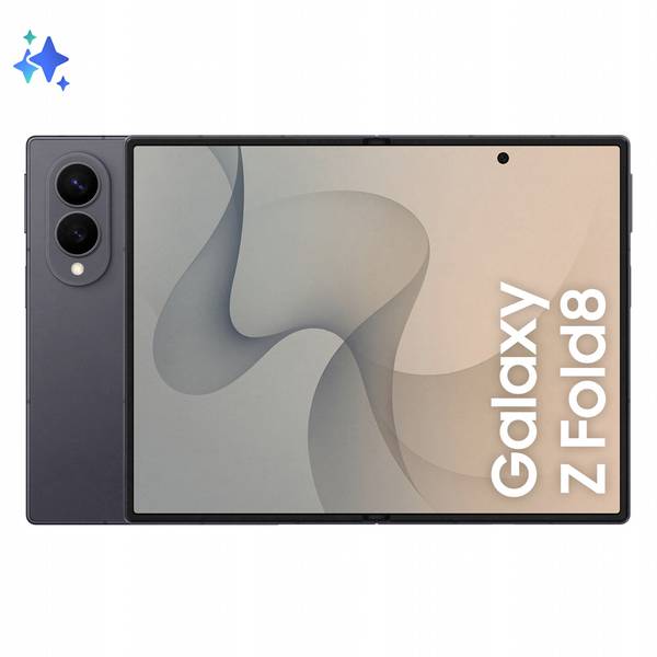 Samsung Galaxy Z Fold8   256 GB graphite CEE A (A - G) 19.3 cm (7.6 pouces) Smartphone