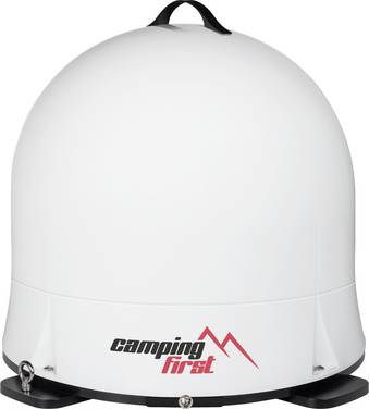 Camping First Satmex Dome Weiß Antenne SAT