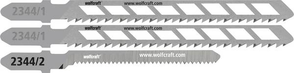 Wolfcraft 2344000 1 Kit de projet lames de scie sauteuse cloisons sèches 1 set