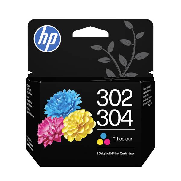 HP Encre 302/304 d'origine Single cyan, magenta, jaune B7RT6AE