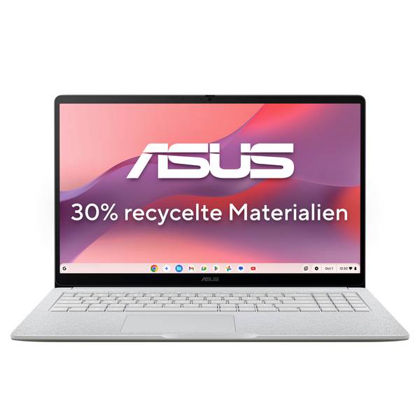 Asus Chromebook Chromebook CX15  39.6 cm (15.6 pouces) Full HD MediaTek Kompanio 540 4 GB RAM   allemand, QWERTZ ARM MALI-G57 MC2     gris  90CB0AF2-M00420