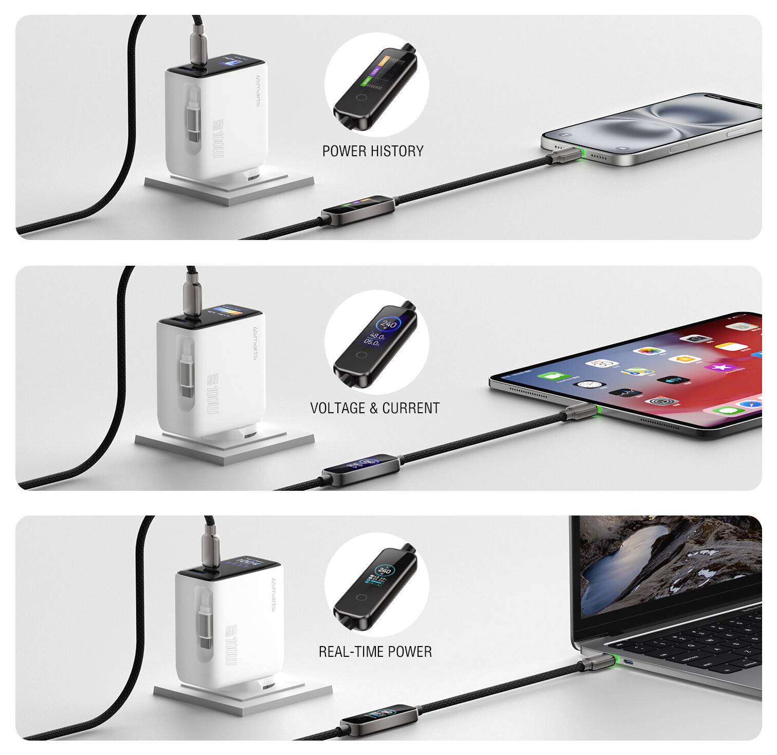 4Smarts Câble USB-C USB-C® 1.2 m noir 543240-1