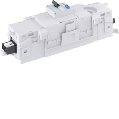 Imprimante multifonction blanche ou unité de photocopieur présentée en vue latérale sur un fond neutre.