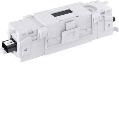 Module d'imprimante industrielle blanche ou de photocopieur présenté en perspective sur un fond uni, avec un bac noir ou un connecteur qui dépasse du côté gauche.
